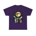 thumbnail image 2 of Funny 3 Cats with Moon meme for cat lover Unisex Heavy Cotton Tee, 2 of 8