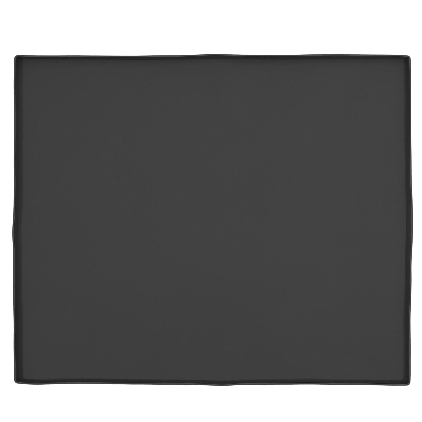 ETHZZLE Black Silicone Washer and Dryer Top Cover Mat with Wear Resistant Texture