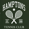 thumbnail image 5 of Wild Bobby Hamptons Tennis Club Est 1986 Sports Pigment-Dyed Crewneck Sweatshirt, Forest Green, X-Large, 5 of 5