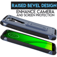 thumbnail image 3 of Value Pack for 5.7" Motorola Moto G7 Play Armor Foldable Kickstand Dual Layer Protective Raised Bevel Design Enhance Camera Aim at All Buttons & Sockets Hybrid Shockproof Bumper Phone Case +[Navyblye], 3 of 4