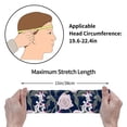 thumbnail image 7 of Wukai Rose Flowers Sports sweatband,Men & Women Sweatband Headband for Running, Cross Training, Racquetball, Working Out, 7 of 7