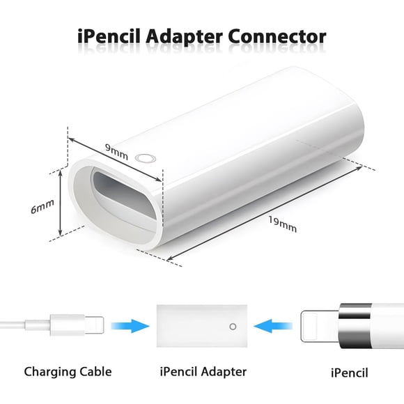 Bearachild Adaptador USB de carga eficiente de plástico, práctico y portátil, adaptador de conversión de carga On Go Electrónica miscelánea