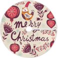 thumbnail image 1 of FMSHPON Merry Christmas Bird Xmas Christmas Tree Skirt Stand Mat for Holiday Party Decoration Indoor Outdoor 36 inches, 1 of 6