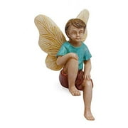Woodland Knoll Mg237 Sitting Fairy Boy