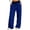Dark Blue, variant on Grblisyd Girls Oversized Wide Leg Sweatpants Kids Baggy Trousers Drawstring Waist Straight Leg Track Pants