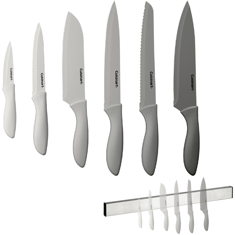 Cuisinart Advantage 12-Piece Gray Knife Set with Blade Guards