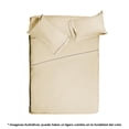 thumbnail image 3 of Juego de Sábanas Platinum Tela Tipo Bamboo Mat Beige Castelog S0021 Matrimonial Microfibra, 3 of 5