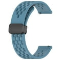 thumbnail image 1 of Correa de reloj de silicona deportiva de color sólido a prueba de sudor con ajuste cómodo y amplia compatibilidad, 1 of 5