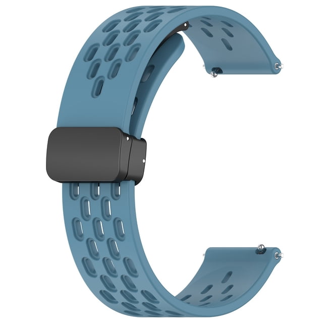 Correa de reloj de silicona deportiva de color sólido a prueba de sudor con ajuste cómodo y amplia compatibilidad