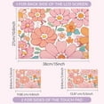 thumbnail image 2 of Flowers Laptop Skin Sticker Decal Netbook Skin Sticker Notebook Art Decal 12" 13" 13.3" 14" 15" 15.4" 15.6 Inch Laptop Protector Cover Waterproof Scratchproof Removable Easy to Apply, 2 of 8