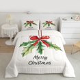 thumbnail image 2 of Castle Fairy Teens Green Leaves 3-Piece Full Size Comforter Sets,Festival Xmas Bedding Comforter Set,Happy New Year Lightweight Bedding Sets,Ultra Soft Home Decor, 2 of 8
