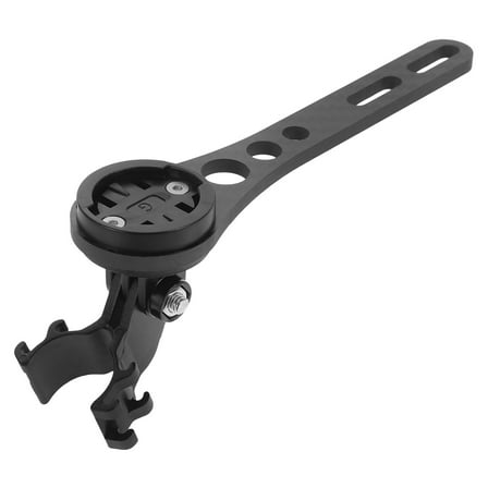 Black Carbon Fiber Bike Computer Mount for Mountain Road Bikes with Phone Holder 1 Set