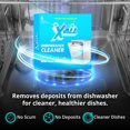 thumbnail image 6 of X-ALL Dishwasher Cleaner Tablets – Deep Cleaning Limescale & Mineral Buildup Remover – Helps Reduce Residue, Grease & Hard Water Deposits – Compatible with All Dishwashers, 6 of 7
