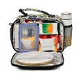 thumbnail image 2 of FORMRS Student Insulated Lunch Bag with Shoulder Strap Reusable Cooler Box for School, Green Floral, 2 of 9