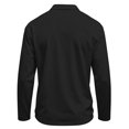thumbnail image 6 of Yungyresw Polo Shirts for Men Solid Color Loose Fit TShirts Breathable Fabric Long Sleeve Polo for Spring Wear, 6 of 6