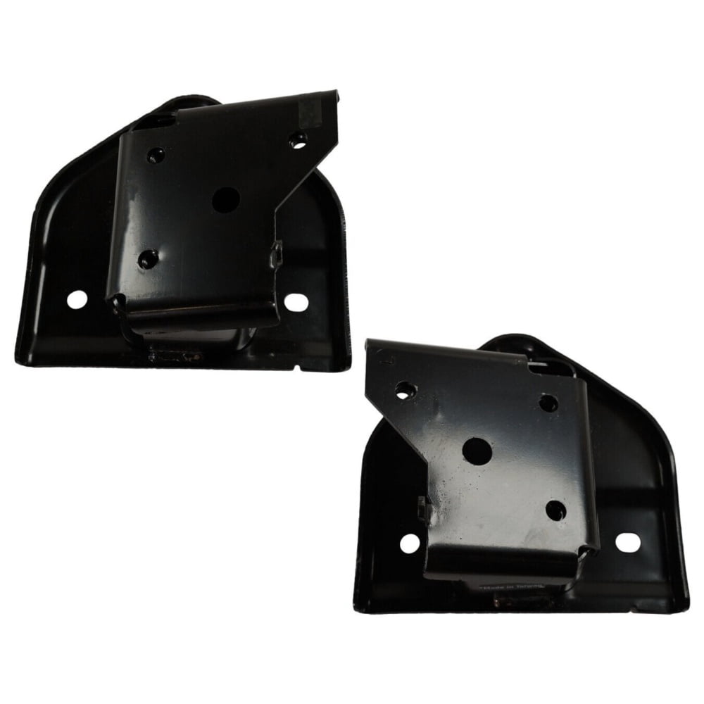 Bumper Face Bar Brackets Retainer Mounting Braces Set of 2 Left & Right