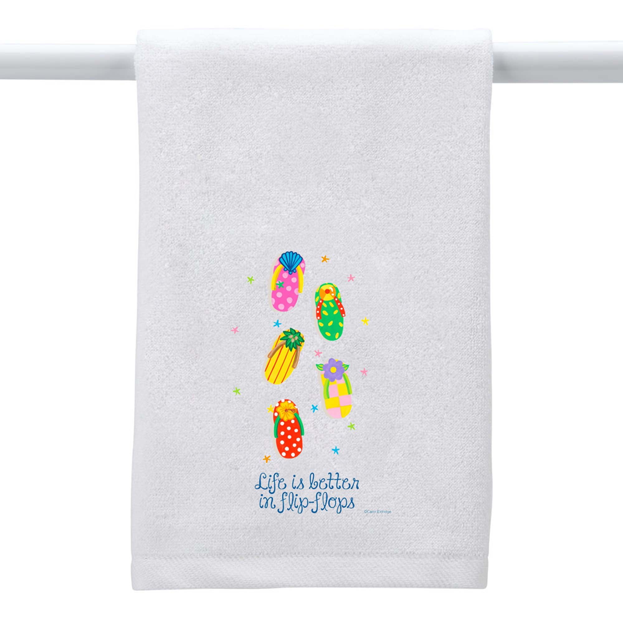 flip flop hand towels