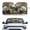 Funny Panda, variant on Binienty Cute Sloth Auto Sun Shades Front Windshield Uv Protection Adjustable Sun Blocker for Car Windshield Universal Automotive Interior Accessories for Men Women