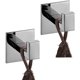 thumbnail image 1 of Ganchos para toallas, 2 uds., ganchos autoadhesivos cromados, ganchos de pared de acero inoxidable sin perforación, ganchos de pared para baños, 1 of 5