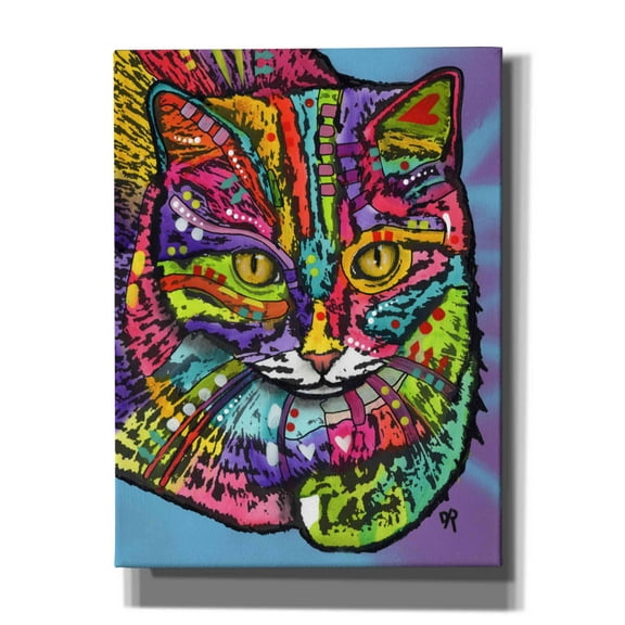 Epic Graffiti 'Sammy' by Dean Russo, Giclee Canvas Wall Art, 12"x16"