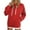 Red, variant on Horkkom Womens Hoodies Pullover Sweatshirt with Pockets Drawstring Casual Fleece Hoodies L, Gifts for Women