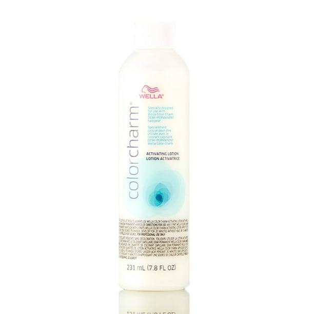 Is Wella Activating Lotion The Same As Developer Wella Color Charm Demi-Permanent Activating Lotion/Developer (Size : 8