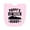 AD-Pink, variant on Inktastic Pappy's Lil' Racing Buddy with Car Silhouette Newborn Bib