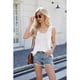 thumbnail image 2 of Camisetas Sin Mangas Plisadas de Verano para Mujer Talla S, 2 of 9