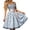 3Grey1, variant on Xijirk Women's Dirndl Dress Traditional Bavarian Square Neck Sleeveless Diamond Grid Jacquard Midi Bow Sash for Oktoberfest Themed Party Cosplay,S