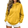 thumbnail image 5 of Hoodies for Women Drawstring Pullover Hoodie Long Sleeve Womens Hooded Sweatshirt, 5 of 7