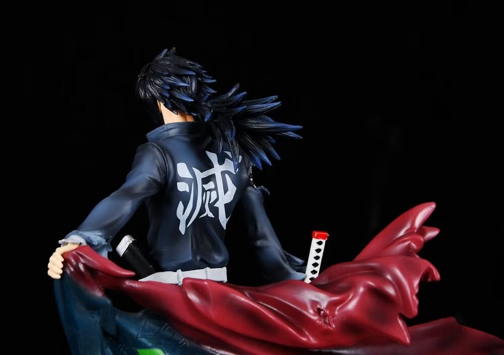 New Tomioka Giyuu (cloak Ver) Character Anime Model Statue Action Figures Desktop Ornament Popular Decorations Fan Souvenirs Creative Gift Collectable