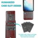 thumbnail image 4 of Funda de piel sintética estilo empresarial para Samsung S10 con tarjetero, función billetera, función atril y protección contra caídas s202412245095, 4 of 5