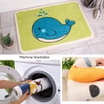 thumbnail image 4 of Alfombra de baño de dibujos animados, alfombra de baño para bañera, ducha, cuarto de baño y puerta delantera, lavar/secar a máquina (ballena) Fokelyi CZJJ-XM69, 4 of 6
