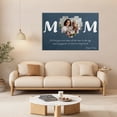 thumbnail image 5 of Custom Canvas Wall Art for Mom, Personalized Family Picture Print with Names Text, Mother's Day Keepsake Gift for Her Grandma, 5 of 7