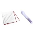 thumbnail image 1 of Wine Glass Polishing Cloth Set of 2 for -Free Cleaning,A, 1 of 5