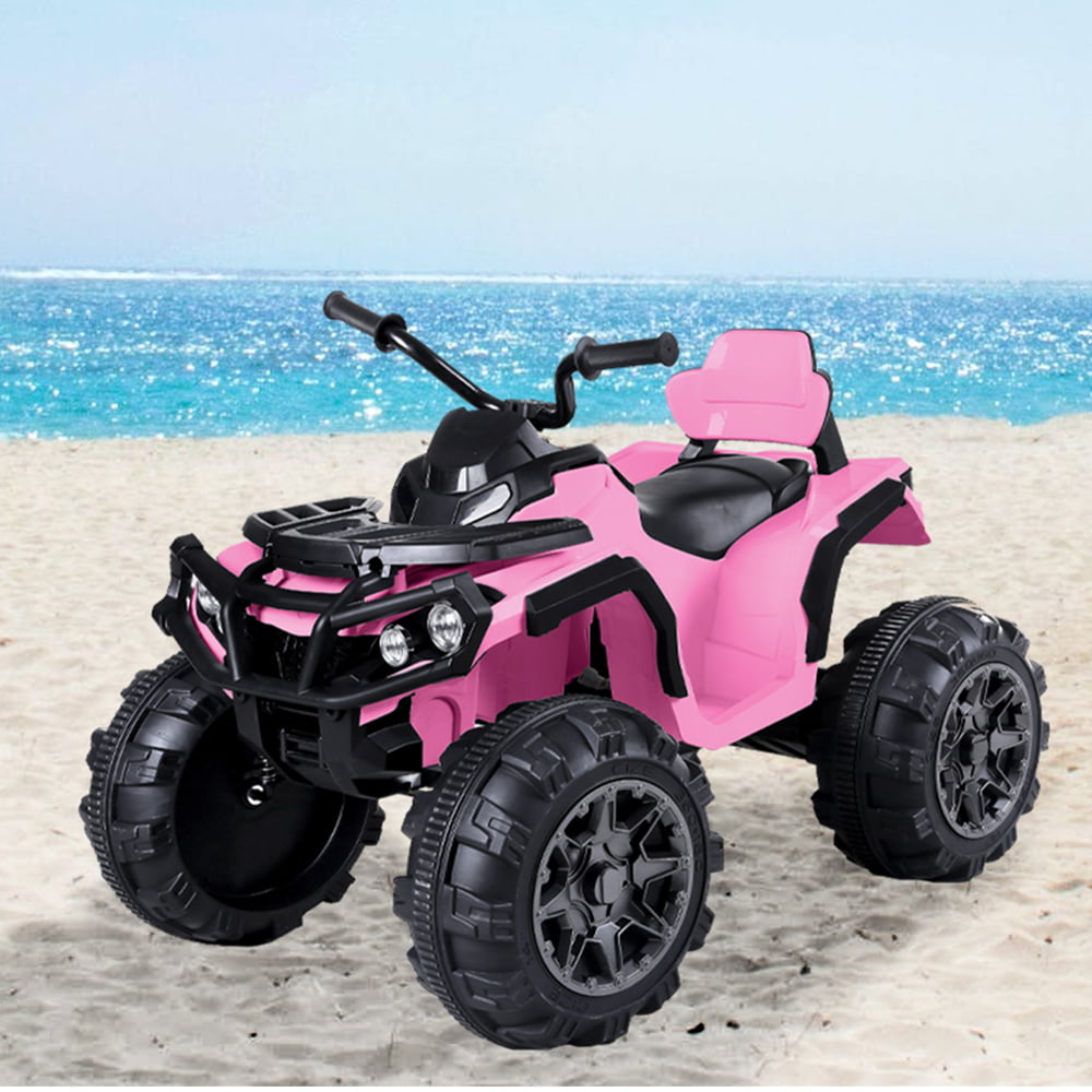 Details about   Upgraded ATV Double Drive Children Car 12V Kids Electric ATV Ride On Toy Car 