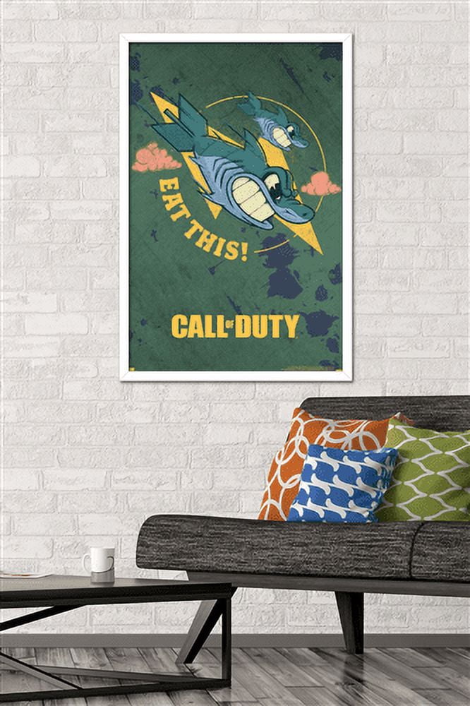 Call of Duty: Vanguard - Eat This Wall Poster, 22.375" x 34", Framed