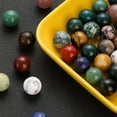 thumbnail image 6 of RSAMD 20mm Natural Stones Ball Healing Crystals No Hole Gemstone Room Home Decor-1 pcs-Green Aventurine, 6 of 9