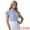 Light Blue, variant on Lace Keyhole Back Fitted Semi Sheer Top S Purple