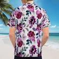 thumbnail image 6 of High Quality Hawaiian Shirts for Men Short Sleeve Aloha Beach Shirt Floral Summer Casual Button Down Shirts Blouses RIG3XT, 6 of 7