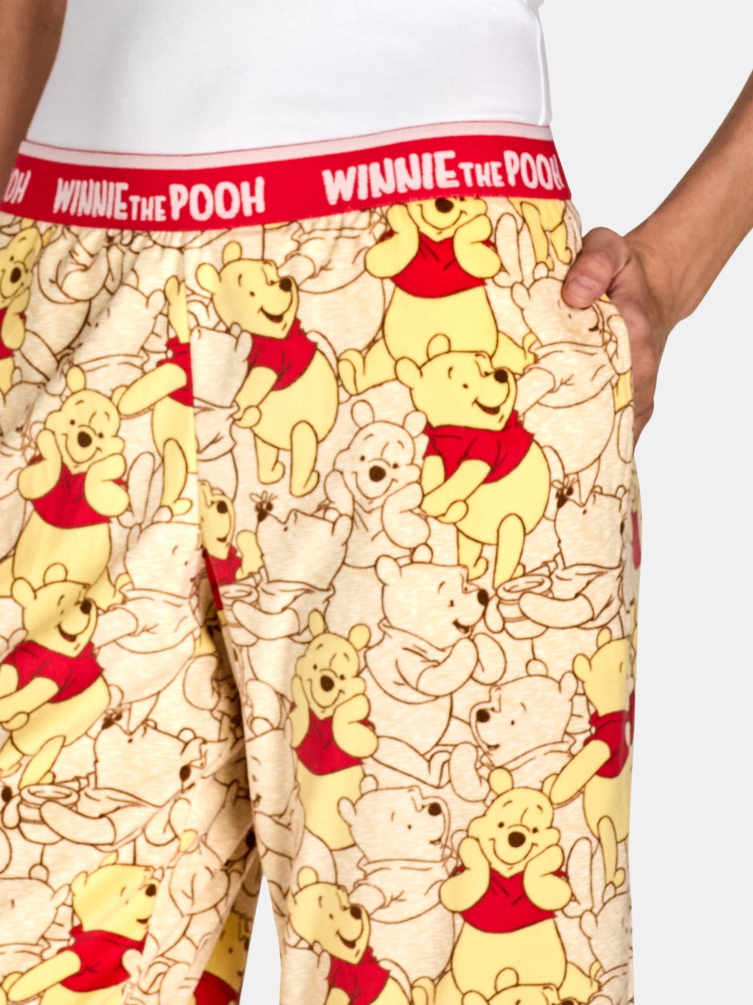 Disney Women's Winnie The Pooh Velour Sleep Pants, Sizes XS-3X