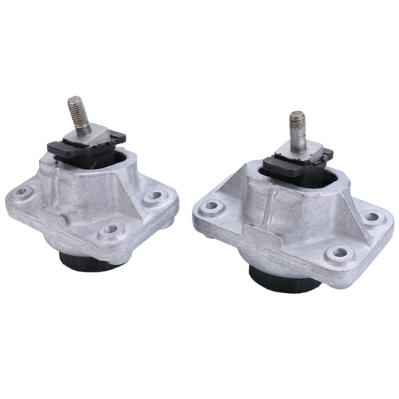 HUOEPU Engine Mount Left & Right Kit Fit for Land Rover Range Rover & Discovery 2014-2020, Replace LR056882 LR054850