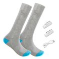 thumbnail image 1 of Minnieouse Winter Heated Socks Electric Rechargeable Temperature Comfortable Adjustable Stockings Camping Feet Warmer Riding Medias Numero 3, 1 of 6