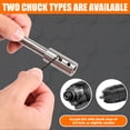 thumbnail image 4 of Drill Bit Extension Chuck Steel Ship Auger Spade Extra Long Woodworking Tool (1pcs ), 4 of 10