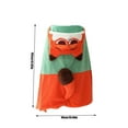 thumbnail image 3 of Zootopia Throw Blanket, Soft Throw Blanket, Weighted Blanket, Anime Hooded Cape Cloak Wearable Blanket Hoodie Winter Warm Shawl Mantle Flannel Pajamas, Nap Blanket, Conditioning Blanket, 61.02in, 3 of 8