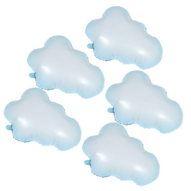Cloud Balloon Birthday Balloons Aluminum Film Decoracion Easter Décor Wall Decorations Baby The Clouds Wedding 5 Pcs