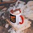 thumbnail image 5 of 3dRose, I Survived Getting Hit By A Bus Survial Pride And Humor Design, 11oz Two-Tone Red Mug, 5 of 7