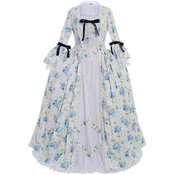 Women's Rococo Ball Gown Gothic Victorian Dress Clothing