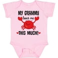 thumbnail image 3 of Inktastic Grammy Loves Me Grandchild Boys or Girls Baby Bodysuit, 3 of 5