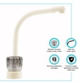 thumbnail image 4 of Dura Faucet Hi-Rise Kitchen Faucet for RVs - Bisque Parchment, 4 of 5